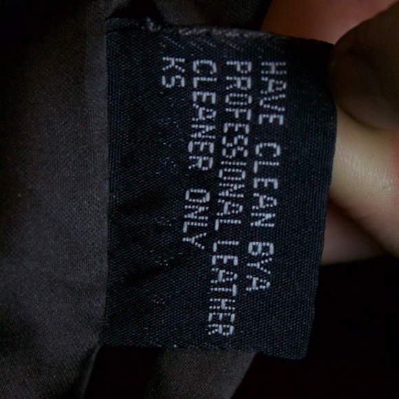 UNIK Brown Leather Removable Lining Moto Jacket XL - Picture 6 of 8